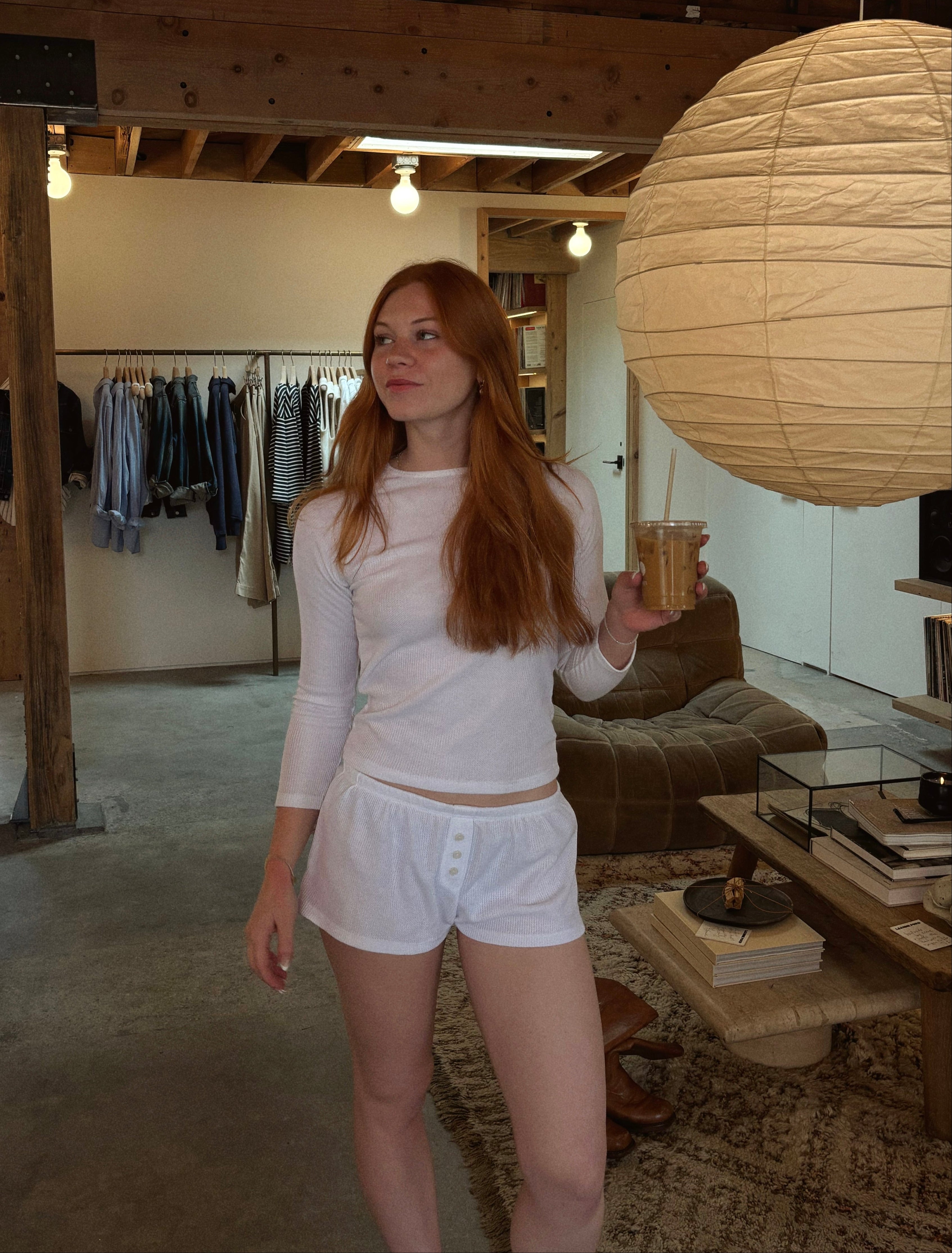 Waffle Matching White Set