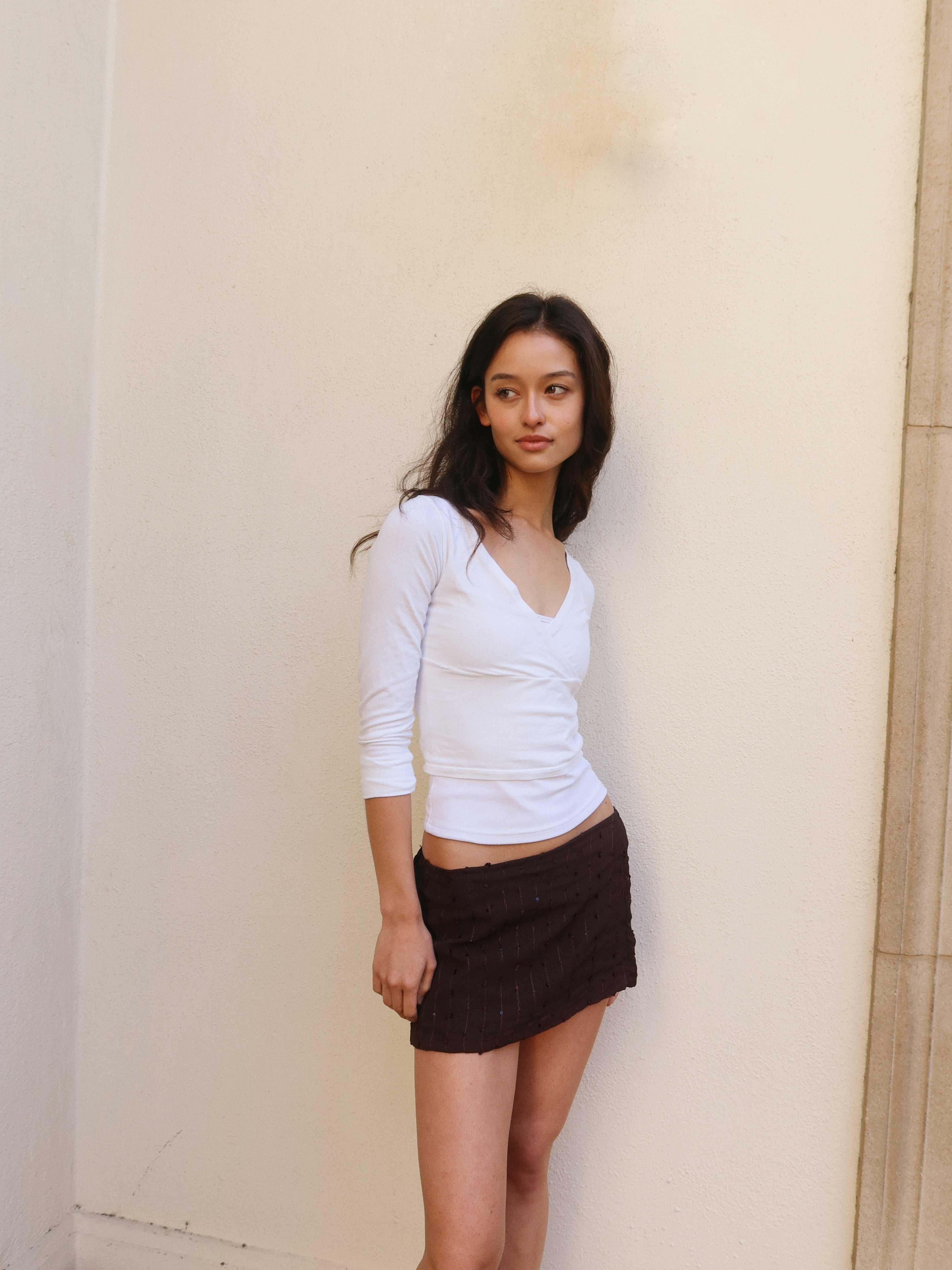 Vivian Mini in Brown Sequin