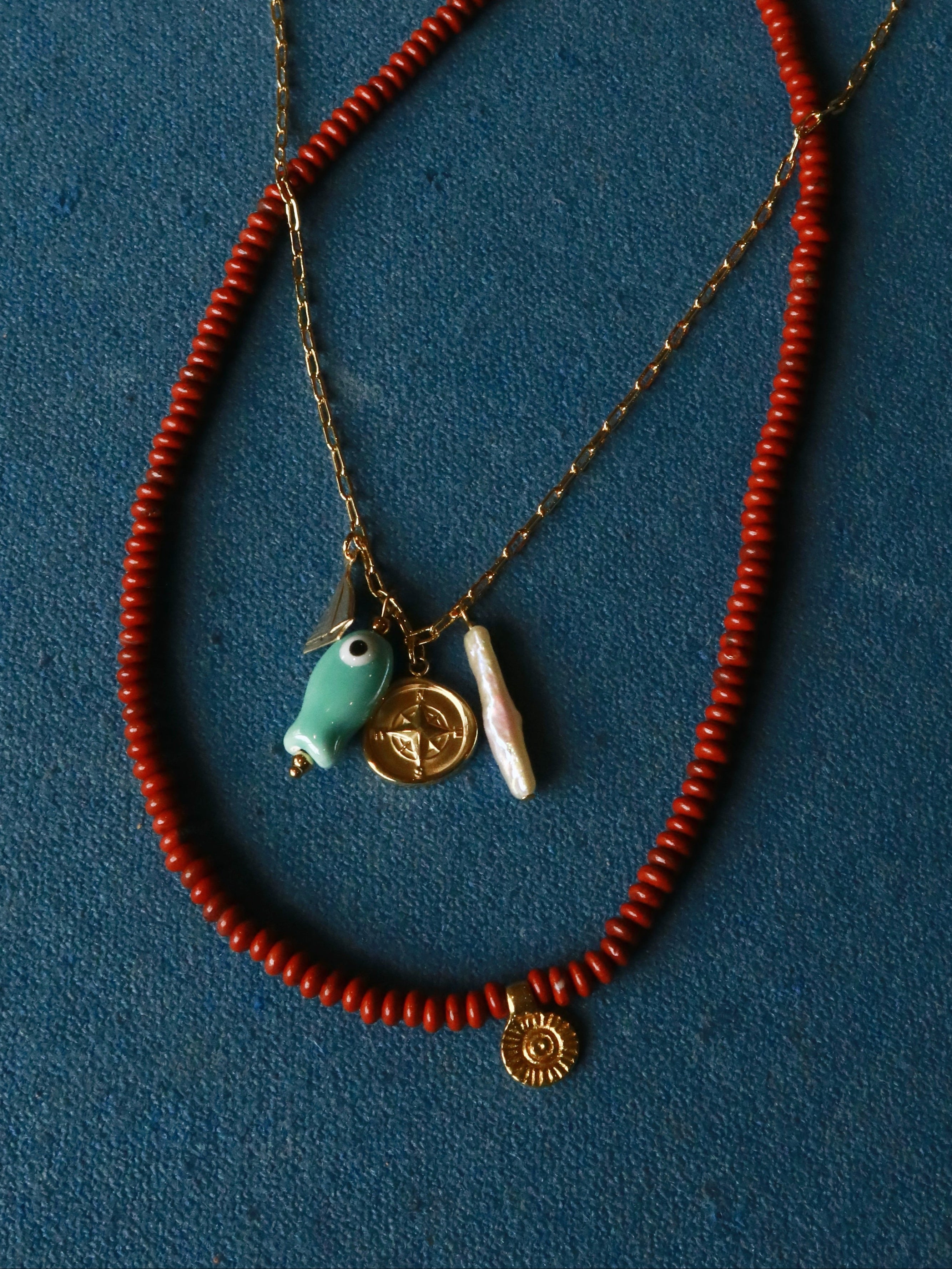 Sailing Seas Charm Necklace