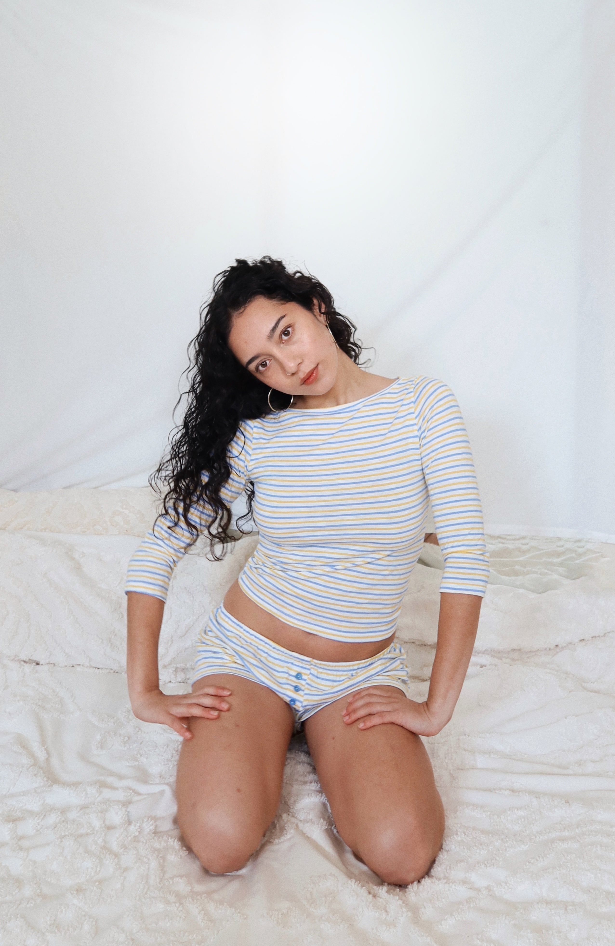 Hannah Stripe Shorts