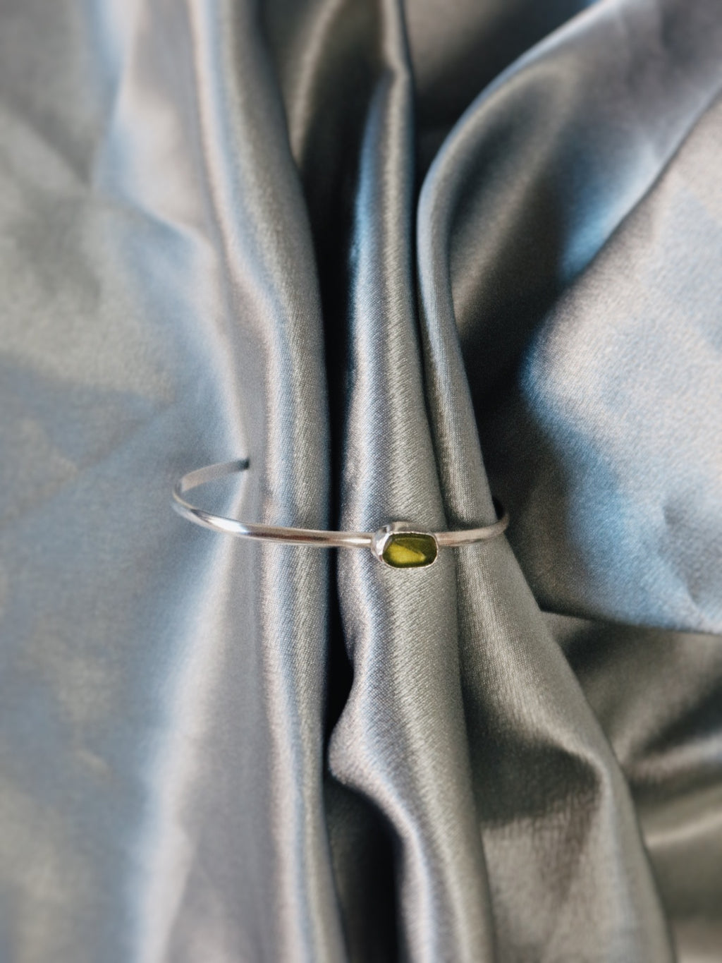 Peridot cuff