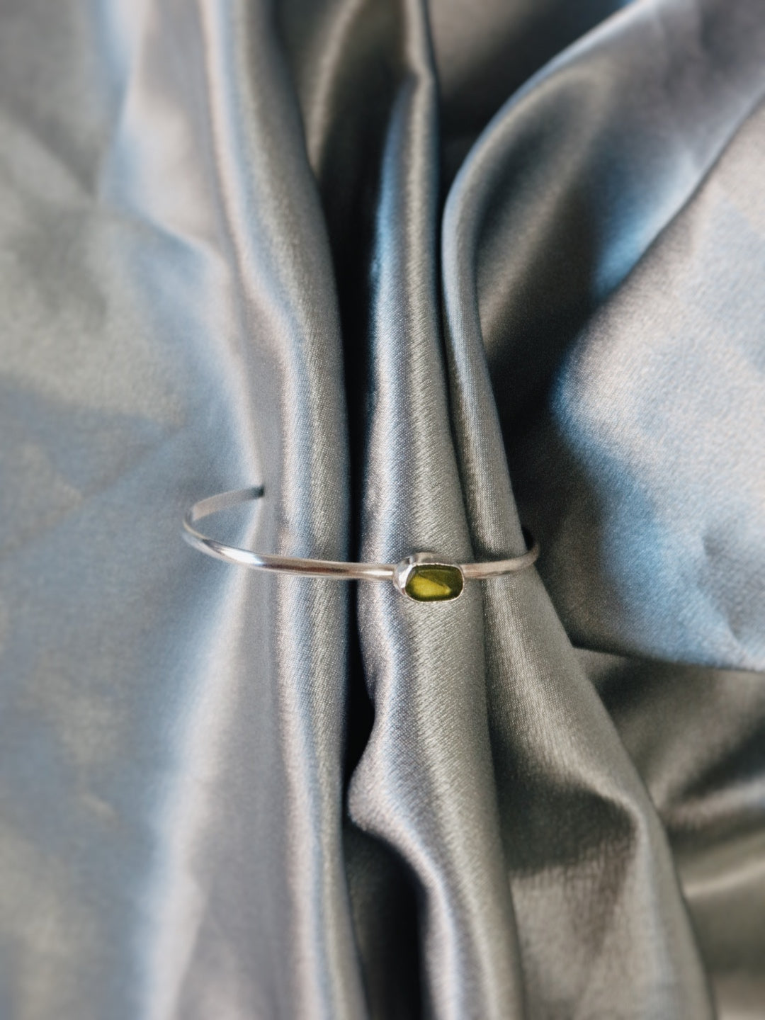 Peridot cuff