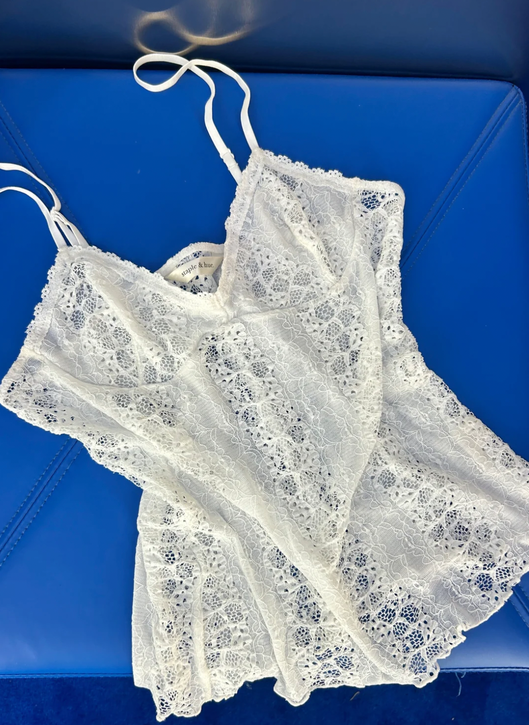 Lace Camisole White
