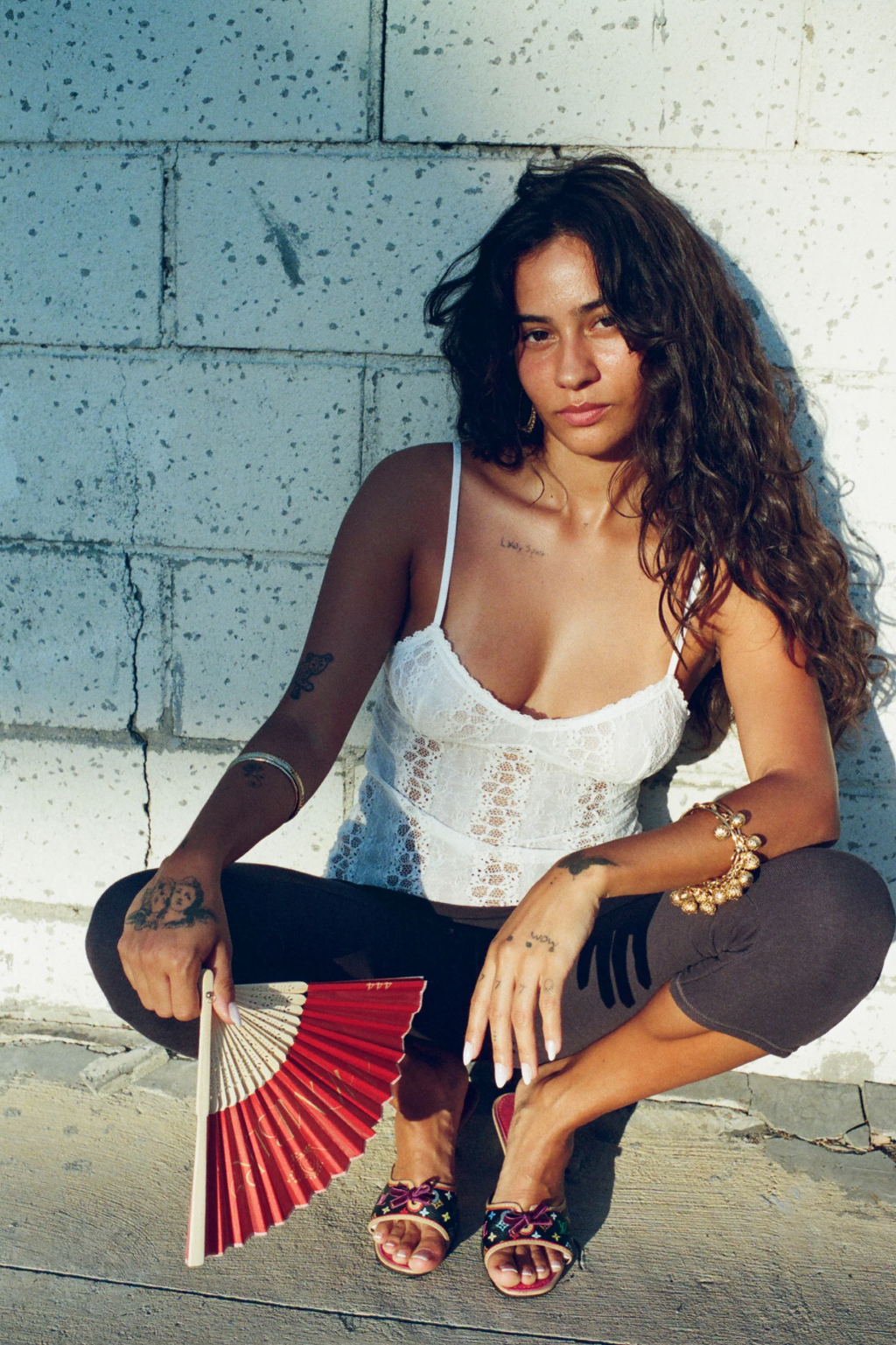 Lace Camisole White
