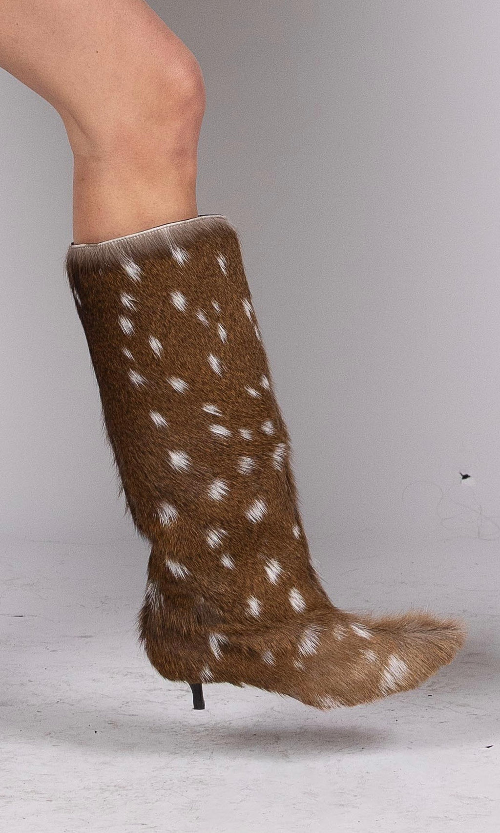 The Naomi Knee High Boot in Deer